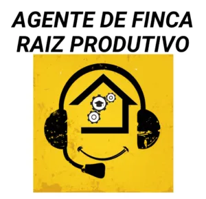 Logo de l podcast agente de finca raiz productivo